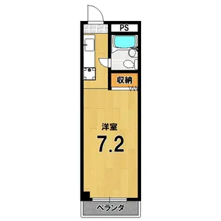 セジュール森【2階】の間取り