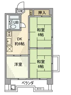 ハイライフ日暮里【9階】の間取り