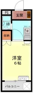 ドミトリー山根【2階】の間取り