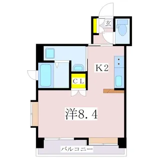 アメニティガーデン【4階】の間取り