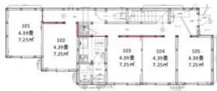 アルビオンシティ京成小岩【1階】の間取り