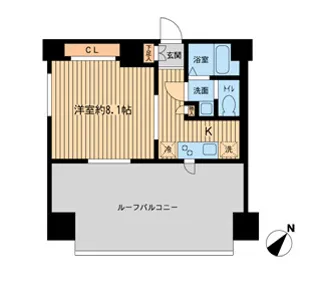 プライマル マチダ【12階】の間取り