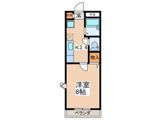 ハーブガーデン吉祥寺【2階】の間取り