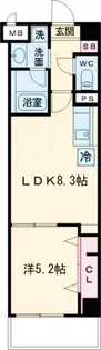 VORT中村IIresidence【3階】の間取り