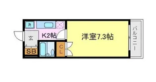 シャトー・ドールKIII【2階】の間取り