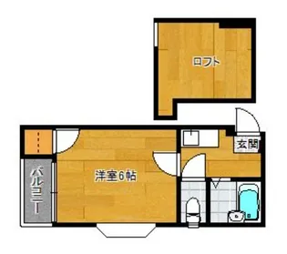 オリーブハイツ【2階】の間取り