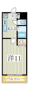 U RESIDENCE南柏【2階】の間取り