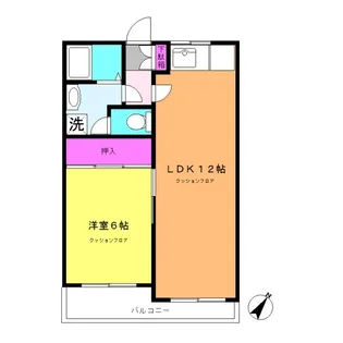 コートビラ松風【3階】の間取り