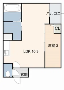 Jack horenII【2階】の間取り