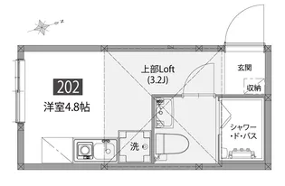 ビジュー江古田レジデンス【2階】の間取り