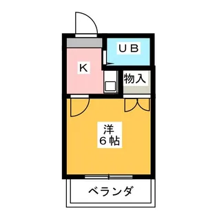 エスポワール左京山【1階】の間取り