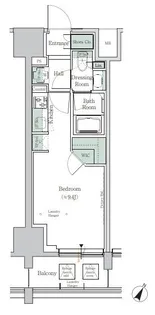 ONE ROOF RESIDENCE TAMACHI【6階】の間取り
