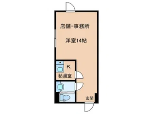 リチェンシア相模原【1階】の間取り
