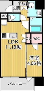 ウイルコート今福鶴見.【4階】の間取り