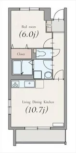ソレアード【3階】の間取り
