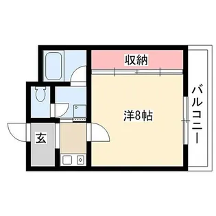 ラポールM【2階】の間取り