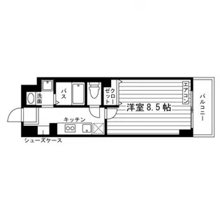 レジディア仙台宮町【4階】の間取り