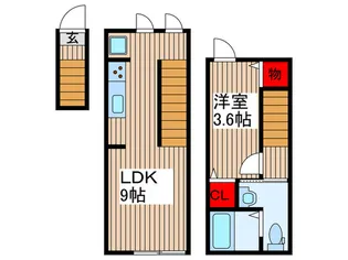 MOK-URBAN TODAKOENの間取り