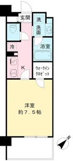ヴェールクレール永福【1階】の間取り