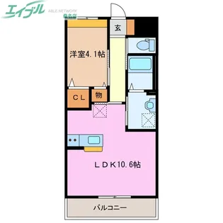 ウエルカム【2階】の間取り
