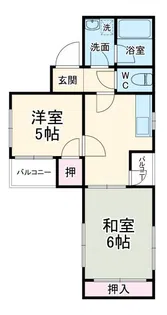 桜館8【3階】の間取り