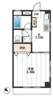 小豆沢秀和【2階】の間取り