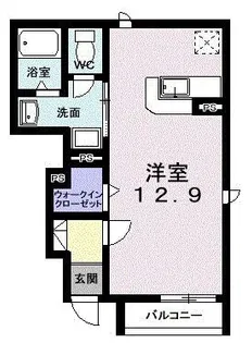 ラフレシール【1階】の間取り