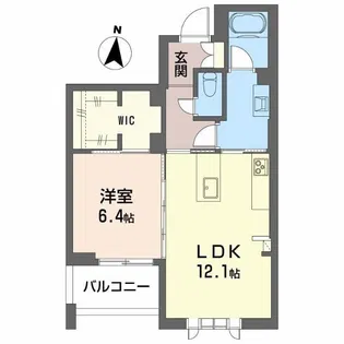グラン佐藤【1階】の間取り