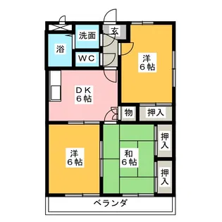 Nicely ITO【2階】の間取り