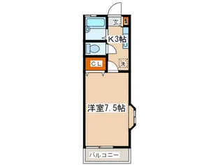 エイサンス内海【2階】の間取り
