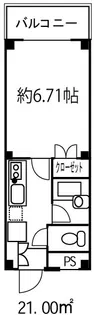 ドミールガーデン戸田公園【2階】の間取り