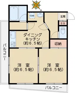 大河原ビル【3階】の間取り