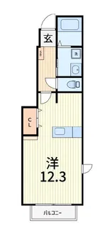 エルンテ【1階】の間取り