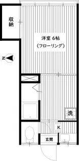 メゾンイワシタ【1階】の間取り