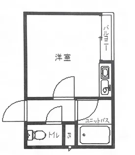 ハイツ山口【2階】の間取り
