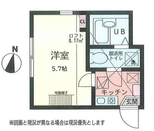 プランドール【1階】の間取り