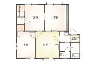 レジデンスサカトミ E【1階】の間取り