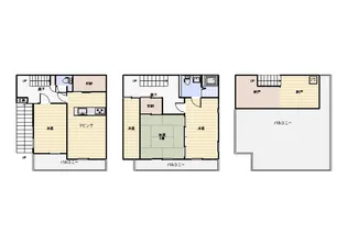 群馬県前橋市千代田町3【一戸建】の間取り