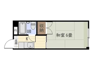 ノーブルハイツ【1階】の間取り