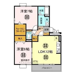 サンフィルエステート ABCDE【2階】の間取り