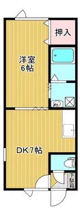 ハウスK【1階】の間取り