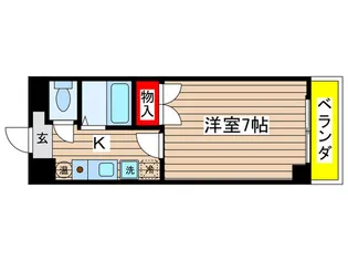 石野ビル【6階】の間取り