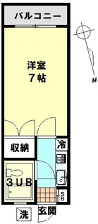 メゾンドイセ【2階】の間取り