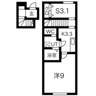 LebeL vier【2階】の間取り