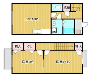 BelleShineの間取り