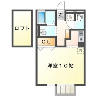 シャルム【2階】の間取り