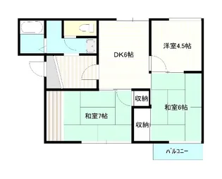 セレステージI【2階】の間取り