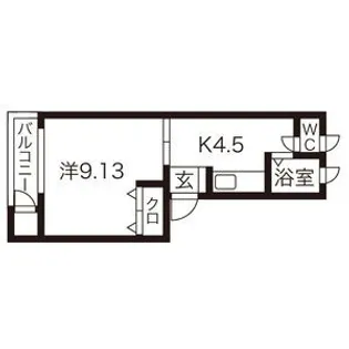 パンセス A棟【2階】の間取り
