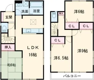 東京都羽村市羽加美1【一戸建】の間取り