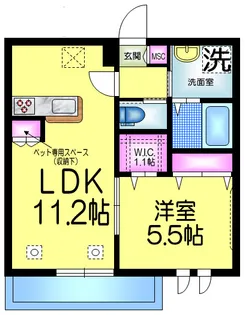 千葉県千葉市稲毛区黒砂台3【マンション】の間取り